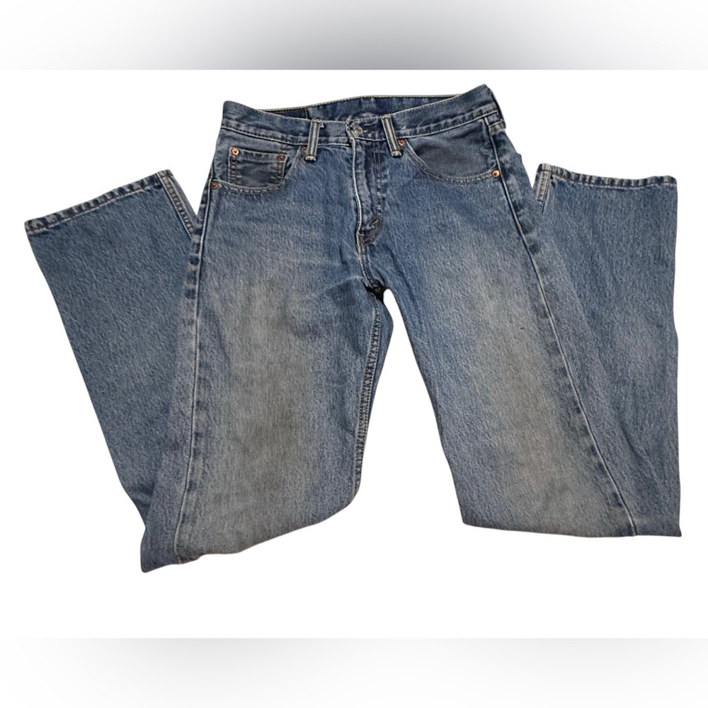 Levis 505 Mens 30x32 Blue Straight Leg jeans red tag Light  American Workwear